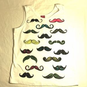 Forever Orchid Mustache Tank L(14)